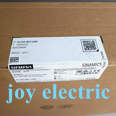 1pc 6SL3100-0BE21-6AB0  PLC Module New/da  12 months warranty Rapid Delivery