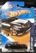 2012 Hot Wheels Black Infinity G37 #94/247 FTE--Very Rare--Brand NEW