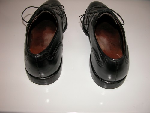 Allen Edmonds Herren McAllister schwarz Leder Budapester elegante Schuhe Größe 10D - Bild 3 von 7