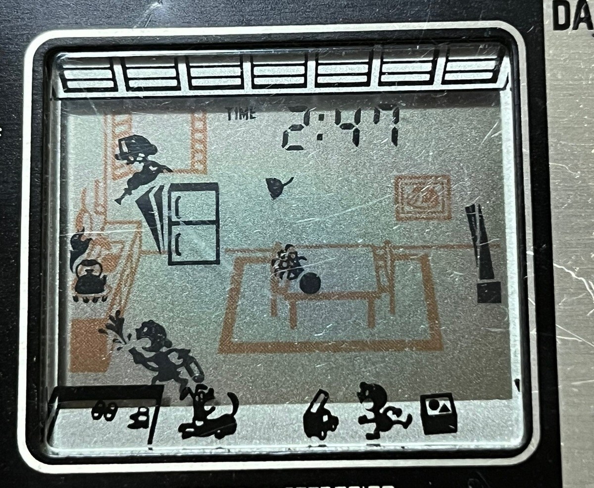 大地震　DAIJISHIN Bandai Daijishin (earthquake) Handheld Electronic LCD Game