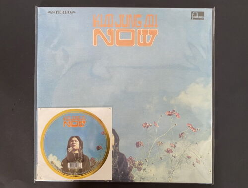 KIM JUNG MI-NOW KOREA BLUE COLOR LP SEALED 70'S KOREA PSYCH ROCK SHIN JUNG HYUN  - 第 1/10 張圖片