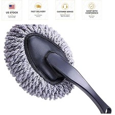 Lightweight Machine Washable Car Duster - Lasting Quality in Eco-Friendly Gray