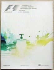 BRAZILIAN GRAND PRIX 2015 Formula One F1 Sao Paulo A4 Official Programme