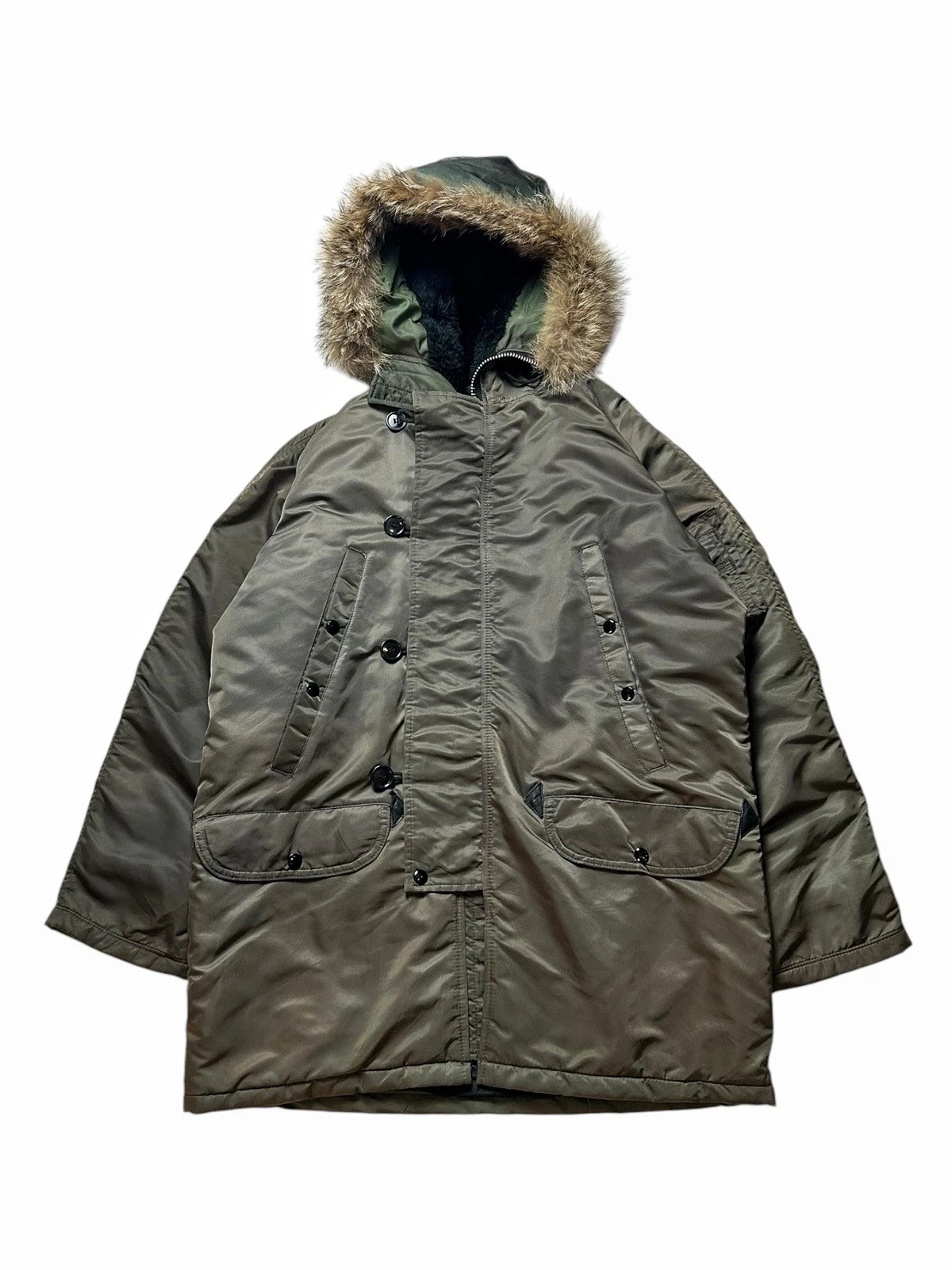 Vintage Spiewak Golden Fleece Parka Extreme Cold Weather N3B Style 1N3BFC Sz 38 - product detail image 2
