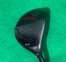 Wilson Dynapower 7 Fairway Wood 21 Degree Senior Flex HZRDUS 5.0 Graphite + HC