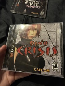 Dino Crisis Resident Evil 3 Dreamcast Capcom CIB Tested Vintage Video Games 