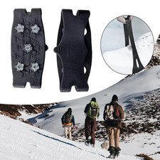 2 Stück rutschfeste Schuhspikes für Bergsteigerschuhe, geeignet