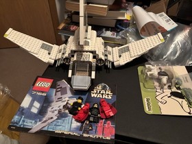 LEGO Star Wars: Imperial Shuttle (7166) With Manual And All 4 LEGO Figures