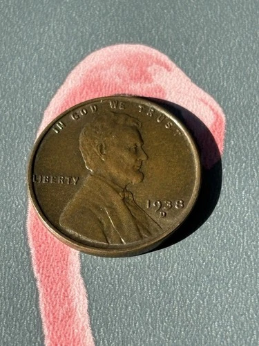1938 D Lincoln Cent Wheat Penny Very Sharp AU Details. You Grade! FREE SHIPPING