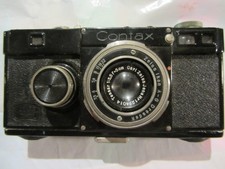 Zeiss Ikon Contax I Black with TESSAR 3,5 / 5cm  Case