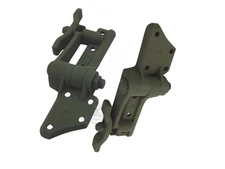 M939 M35 OUTER WINDSHIELD HINGE SET LEFT RIGHT GREEN 7373321 7373322