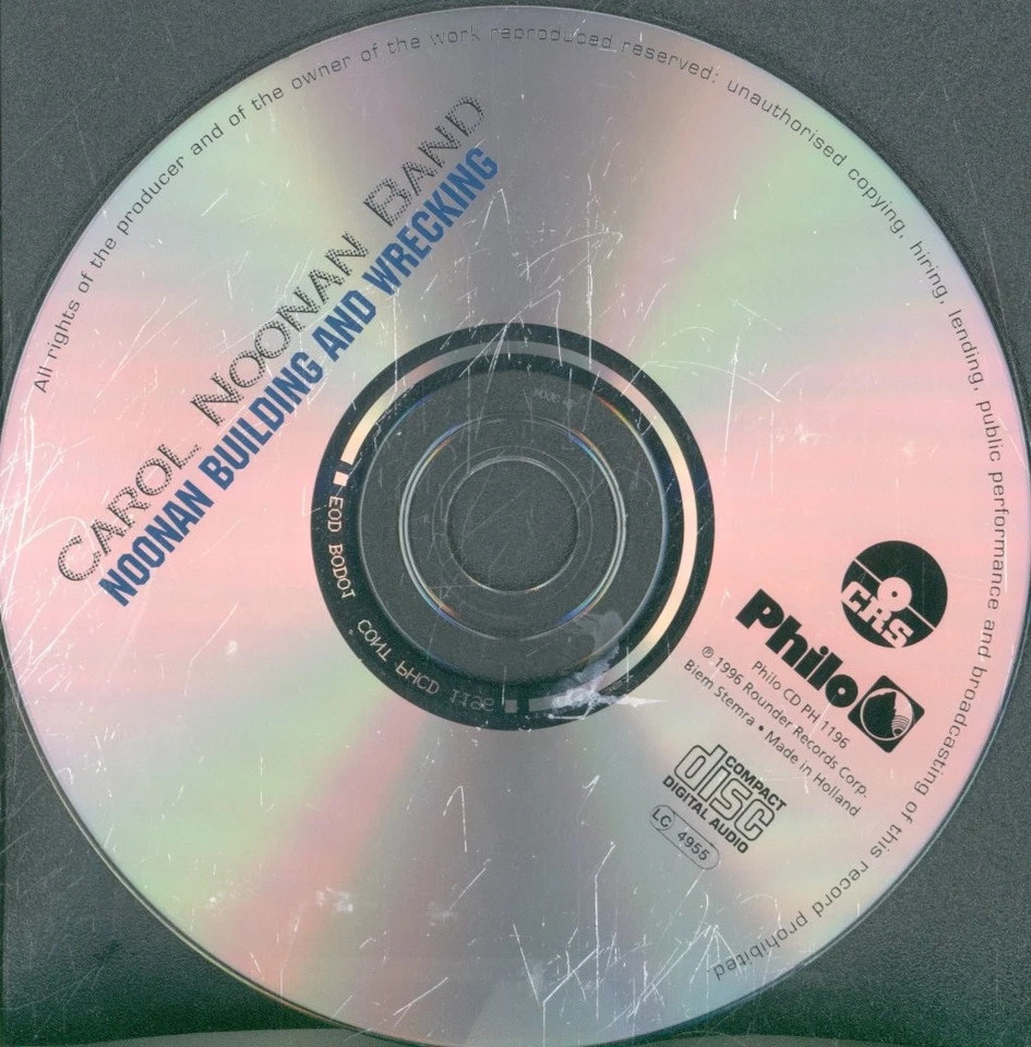Carol Noonan Band Noonan Gebäude & Abriss CD Europa Philo 1996 CDPH1196 - Bild 3 von 3