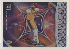 2019-20 Panini Donruss Optic Fantasy Stars Purple Prizm Anthony Davis #8 01su