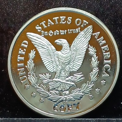 1889 Morgan Silver Dollar Copy United States Commemorative Gallery