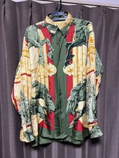 USED HERMES SILK SHIRT GOOD