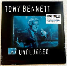 TONY BENNETT RECORD MTV UNPLUGGED LIVE STORE DAY PROMO HYPE STICKER ALBUM MINT