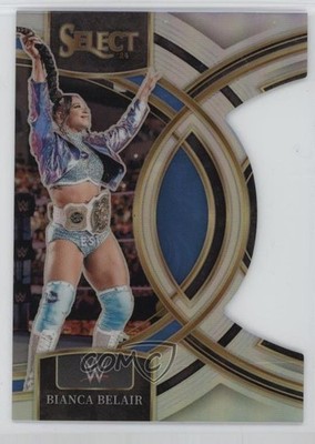 2024 Panini Select WWE Premier Level Silver Prizm Die-Cut Bianca Belair 1e1j