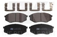 Bremsbelagsatz Scheibenbremse NK 223448 FüR PS JC Soul KIA Hyundai Ix20 Sonata 6