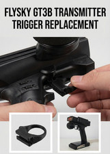 FlySky GT3B Transmitter Trigger Replacement (Black Colour) - UK SELLER