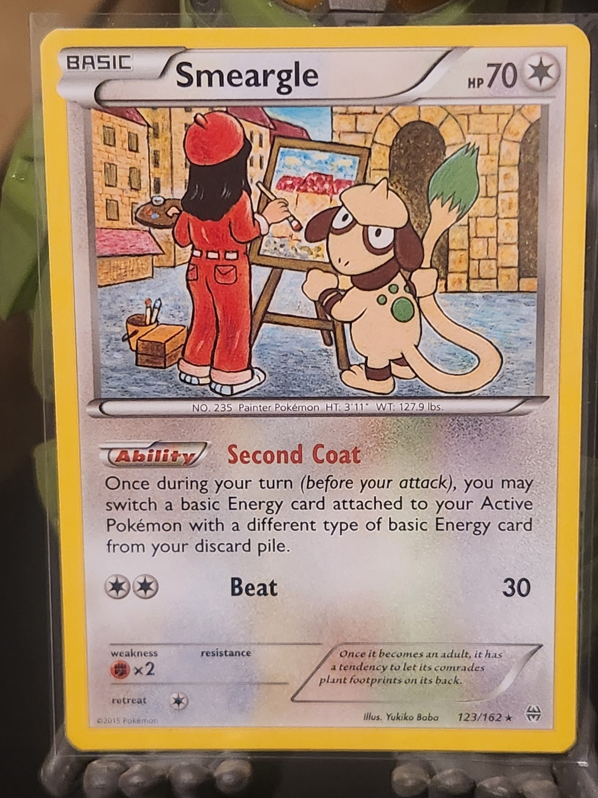 Smeargle Rare XY - BREAKthrough 123/162 LP