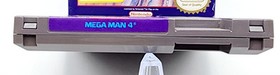  Mega Man 4 (Nintendo NES) Authentic Box & Game Only! *No Manual* Prev. Rental