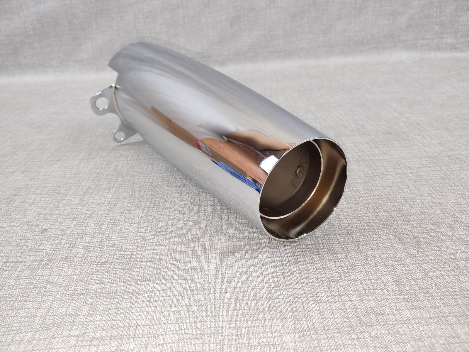 Cache supérieur de fourche droit chromé haute finition pour VT750C