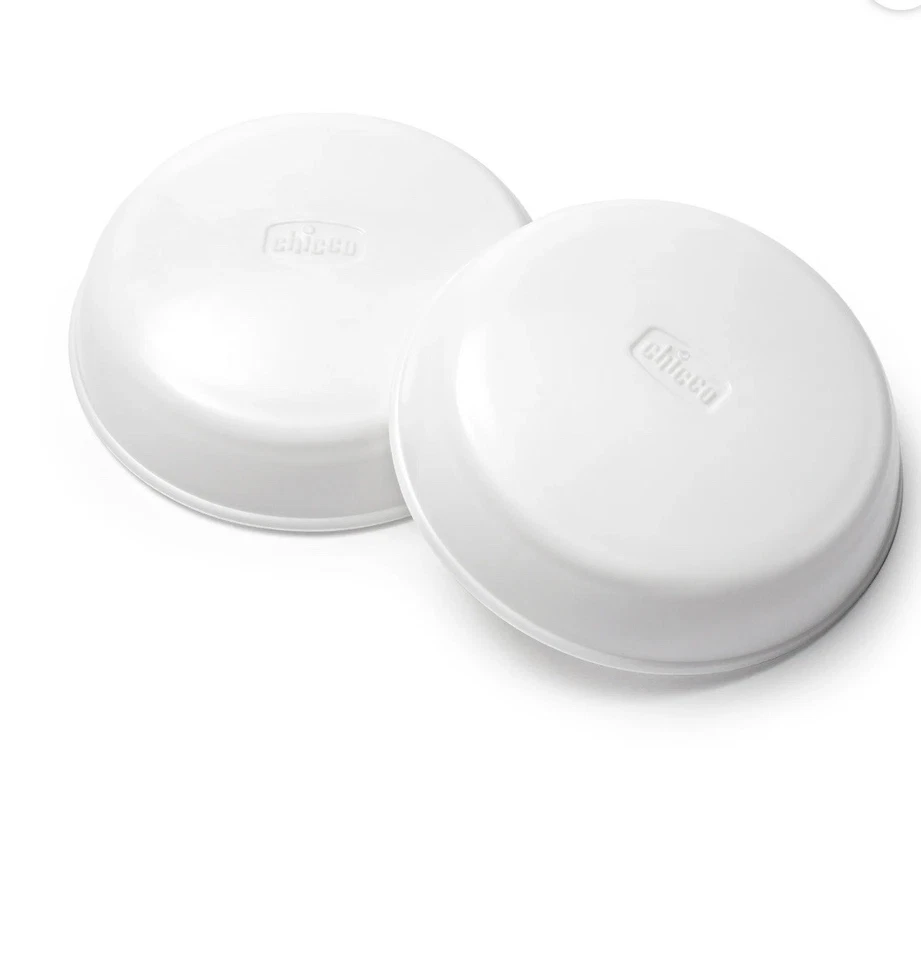 Chicco Natural Fit 2 pack Storage & Travel Caps/Lids Fits NaturalFit Bottles NEW - Image 2 of 2