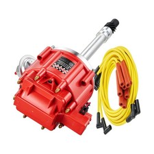 HEI Distributor 65K Coil with Spark Plug Wires 9000RPM, HEI Distributor for C...