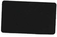 Universal Sunvisor Warning Label Covers - - Peel  Stick Sun Visor Jet Black