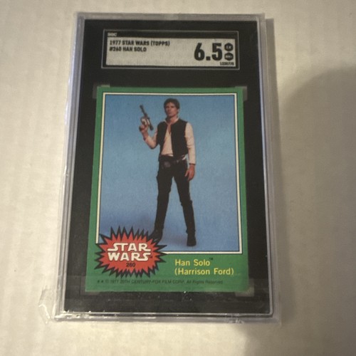 1977 Topps Star Wars #260 Han Solo (Harrison Ford) — SGC 6.5