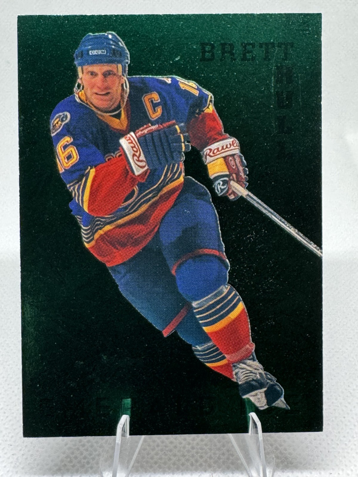 1995-96 Parkhurst International - Brett Hull #172 Emerald Ice
