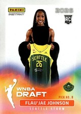 FLAU'JAE JOHNSON RC 2026 Panini Instant WNBA Draft Night ROOKIE #7 In Hand