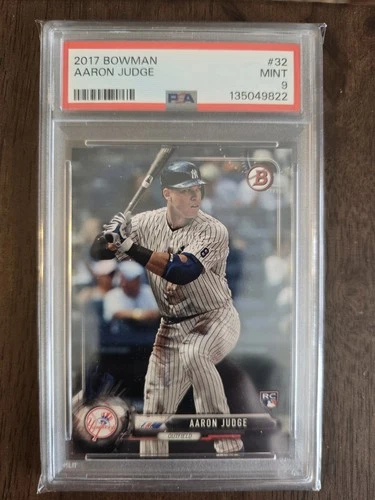 2017 Bowman Aaron Judge #32. Rookie. PSA 9