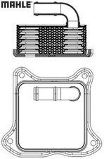 MAHLE CLC2000S Ölkühler für Motoröl für Audi für Seat für Skoda für VW