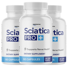 Sciatica Pro Natural Formula Supplement that Supports Nerve Health - 3 Bottles