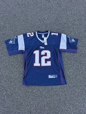 2002 Reebok NFL Authentic Jersey New England Patriots Tom Brady Sz. 48 Vintage