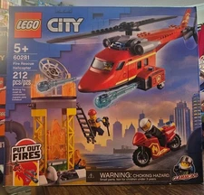 Lego City 60281 Fire Rescue Helicopter