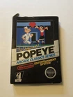1985 Vintage Popeye NES NINTENDO BOX & STYROFOAM ONLY NO VIDEO GAME