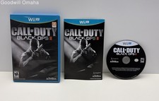 Nintendo Wii U - Call of Duty: Black Ops II + Case - Boot Tested