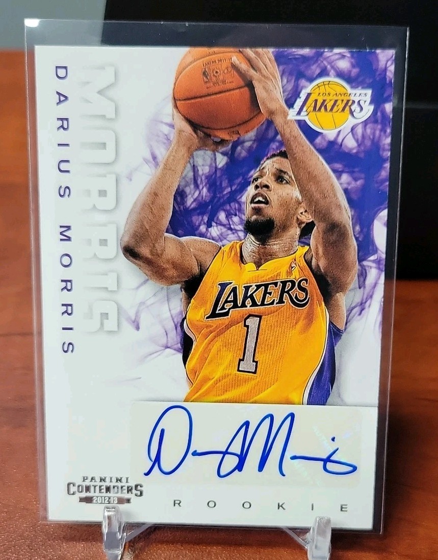 Darius Morris Autograph #288 Basketball Cards 2012 Panini Contenders trading card — raw and PSA graded price guide