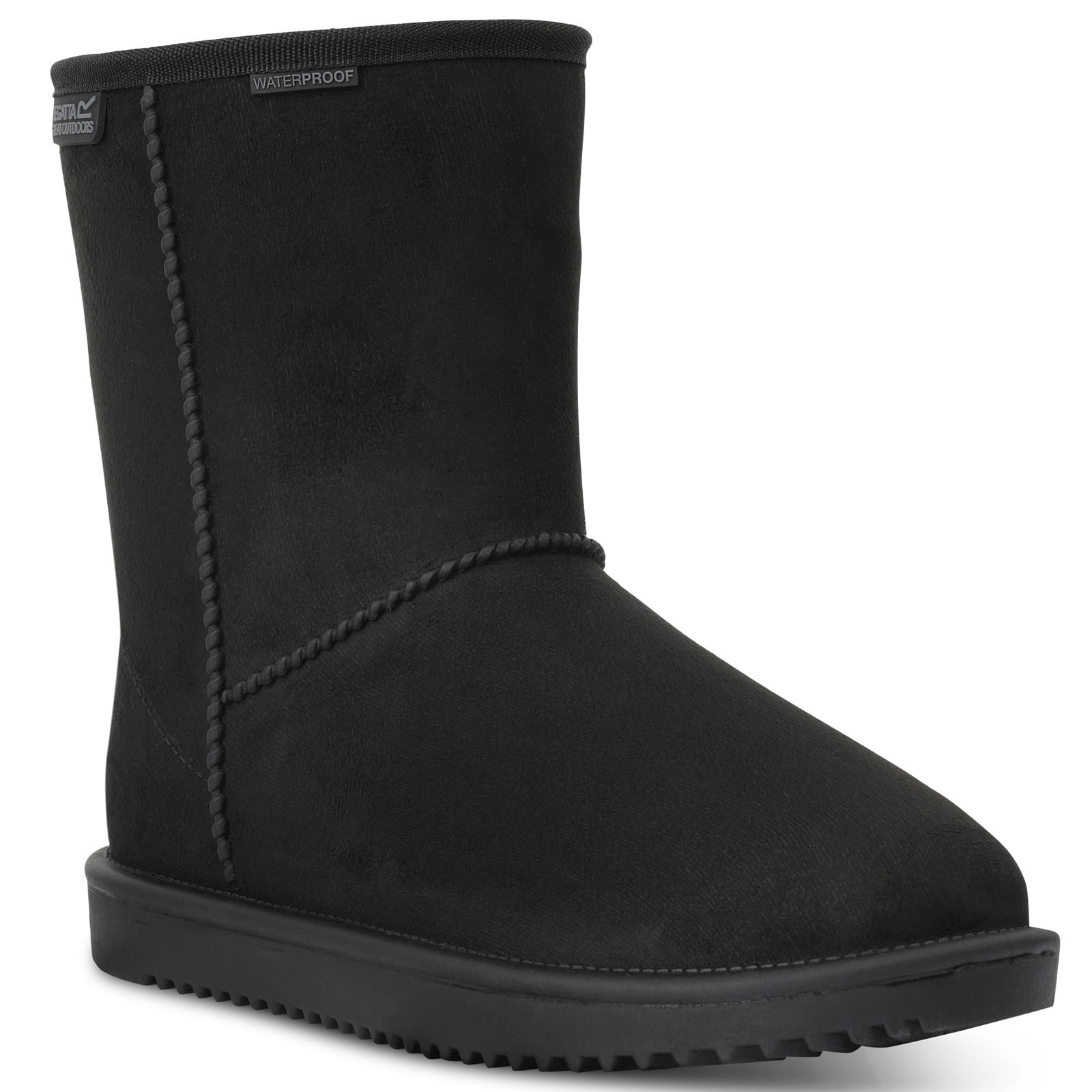 Regatta Womens Risley Waterproof Faux Fur Lining Slip On Boot - 6 UK - Image 7
