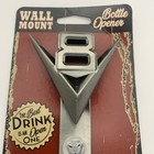 Wall Mount Bottle Opener V-8 Design V8 Great For Your Garage or Man Cave New — photo 5