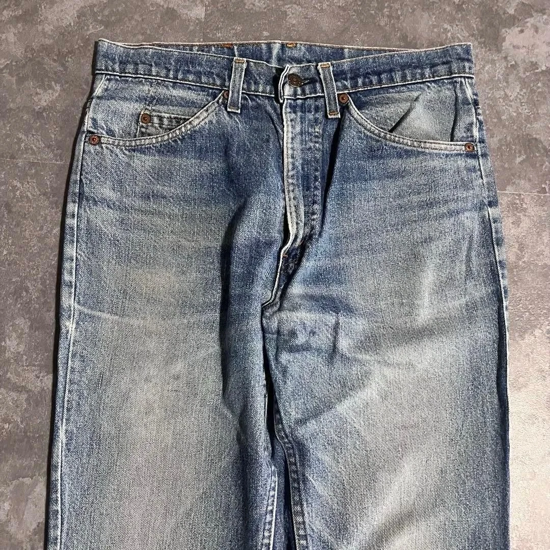 Levi S 517 Made In Usa 80S Boot Cut Denim 686646 Bell Bottom Jeans