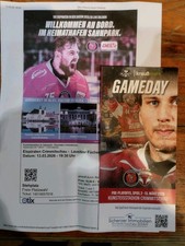 Eispiraten Crimmitschau - Lausitzer Füchse Weißwasser 13.03.26 DEL2 PO Programmf