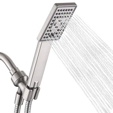 High Pressure Handheld Shower Head Set, High Flow Hand Held Showerhead with 6...