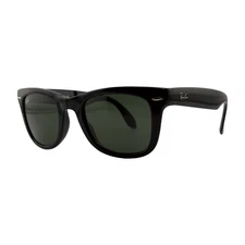 Ray-Ban RB4105 Folding Wayfarer Black Sunglasses 50mm 20mm 140mm - 601