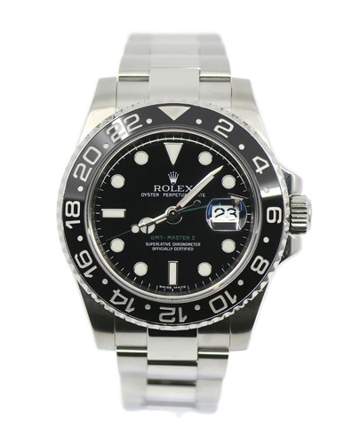 Rolex GMT-Master II Stainless Steel Watch 116710LN