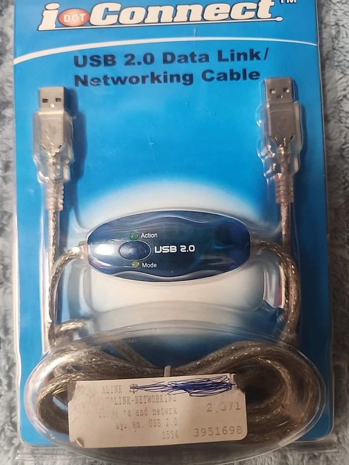 I Dot Connect USB 2.0 Data Link/ Networking Cable 3ft - Image 2 of 4