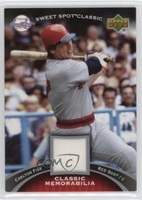 2007 Upper Deck Sweet Spot Classic Memorabilia Carlton Fisk #CM-CF1 HOF 14mg
