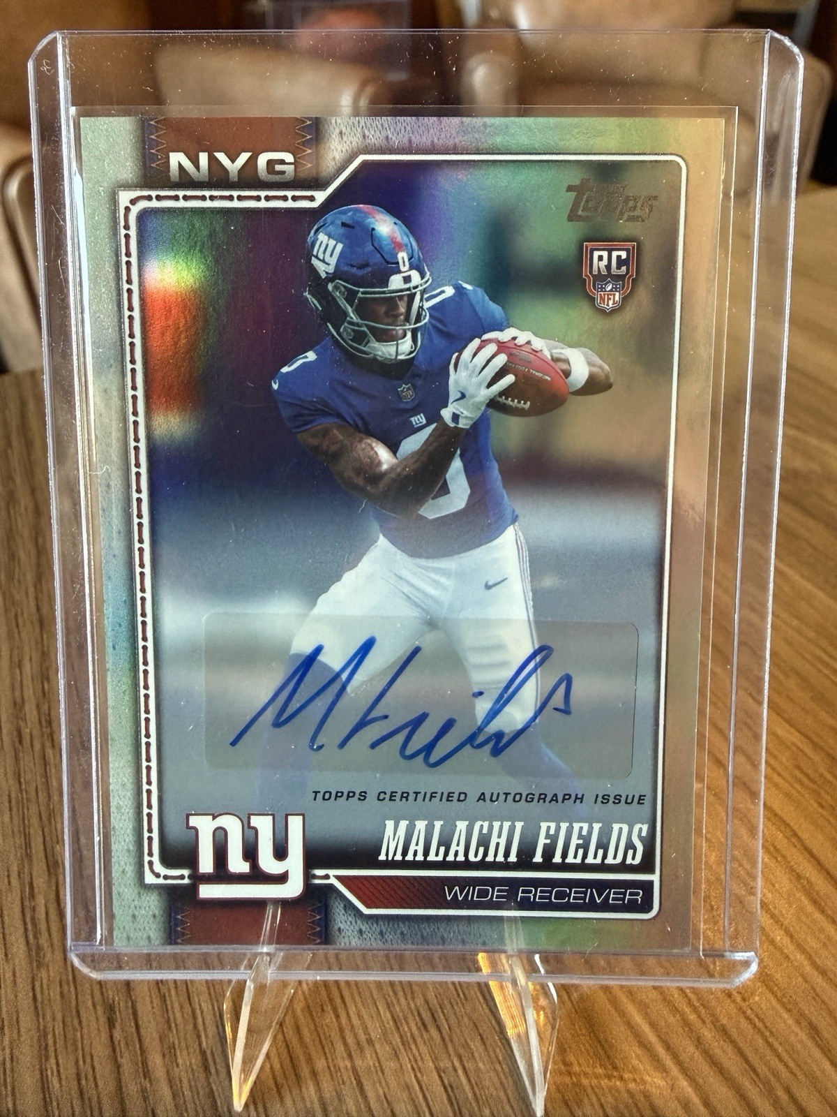 2026 Topps Malachi Fields Rookie Auto #330